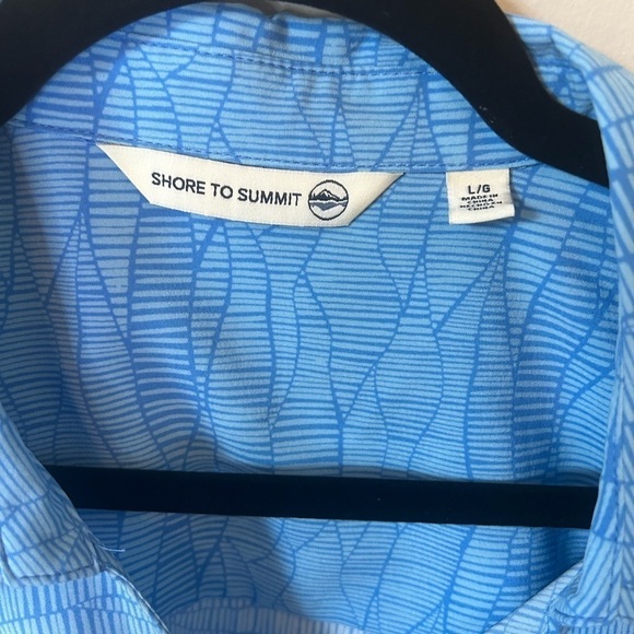 NWT Shore To Summit Utility Dress w/Sun Protection- Blue - Size Large - Picture 6 of 10